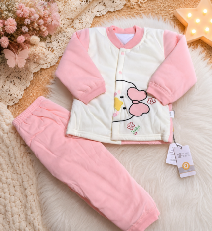 Adorable pink winter suit (12-18 months)
