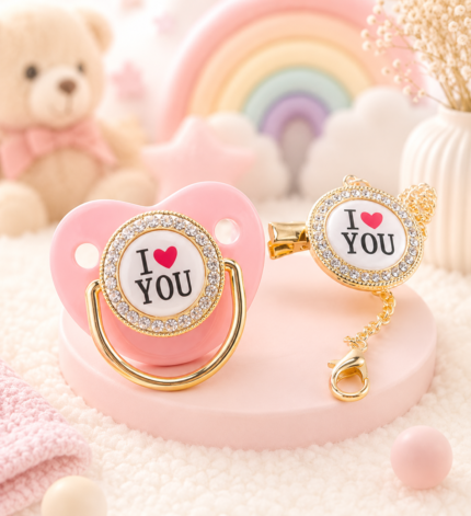 Fancy Pacifier (Pink)